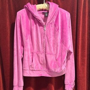 Victoria's Secret Pink Velour Hoodie